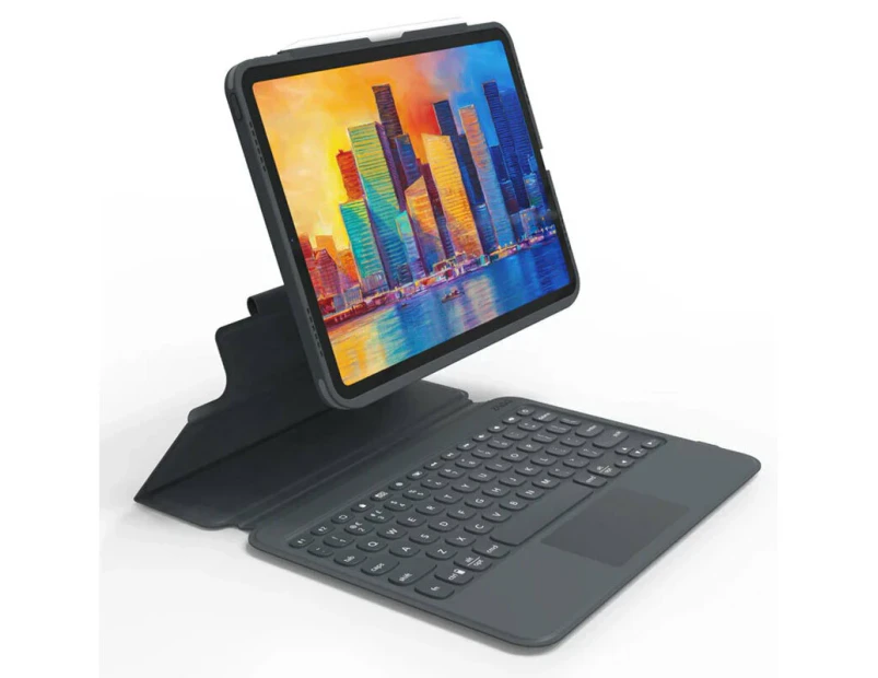 Zagg Pro Keys Wireless Keyboard/Detachable Case for iPad 10.9/11 Pro Charcoal