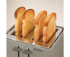 Morphy Richards Aspect 4 Slice Bread Toaster Black Chrome Electric Willow Green