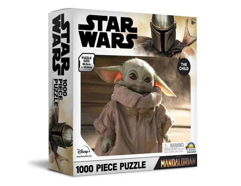 1000pc Star Wars The Mandolorian 68.5x50.5cm Jigsaw Puzzle Family/Kids Game Asst