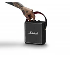 Marshall Stockwell II Portable Bluetooth Speakers For Mobile Phones Black/Brass
