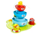 Yookidoo Stack N Spray Tub Fountain Kids/Toddler Bathtime Water Toy 1-6y 29cm