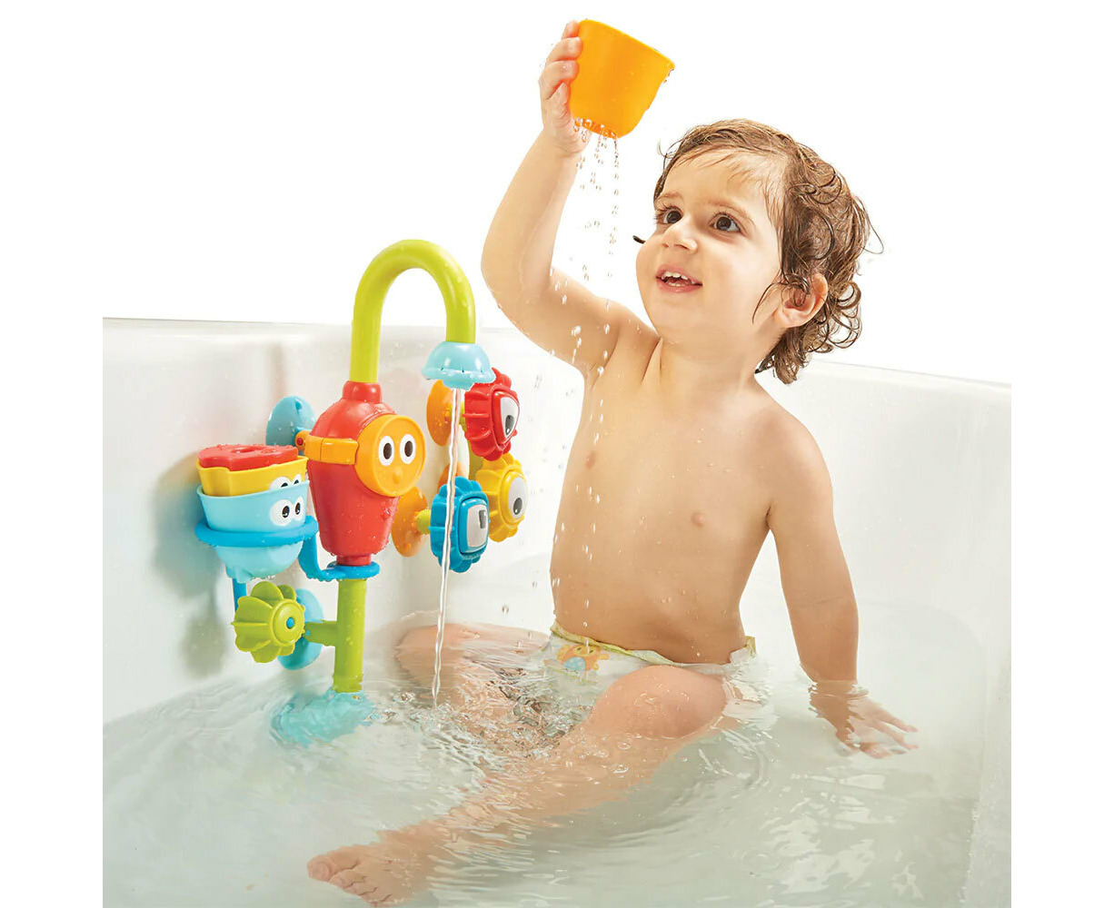 Yookidoo Spin 'n' Sprinkle Water Lab Bath Toy : Target