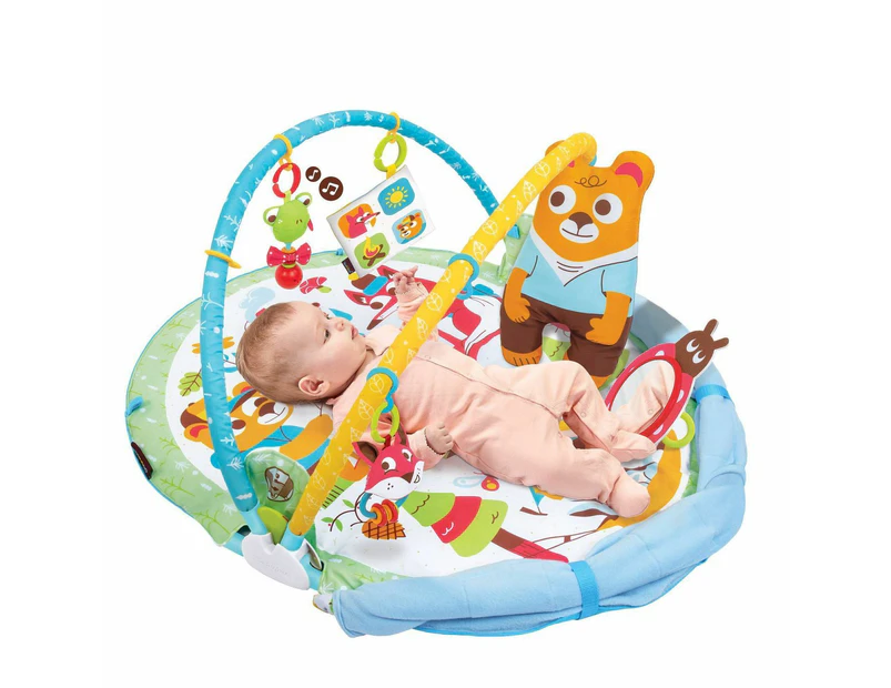 Yookidoo Play'n' Nap Gymotion Activity Gym Play Mat Kids/Baby/Toddler/Toys 0-12m