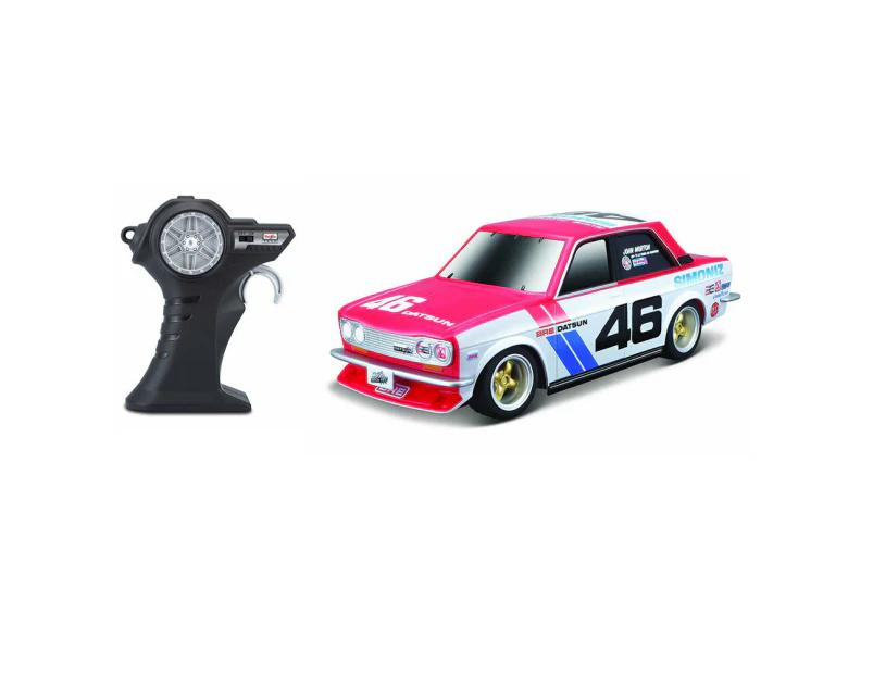 Maisto Tech 1:24 RC Car BRE Datsun 510 2.4Ghz & USB w/Remote Control Kids Toy 5+