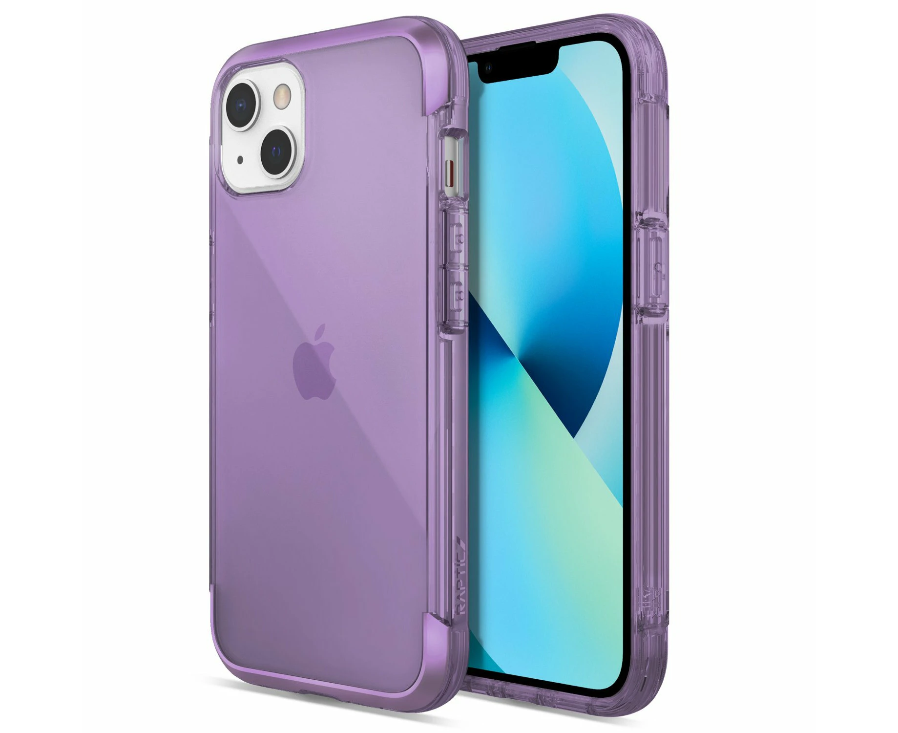 X-Doria Raptic Air Shockproof Slim Mobile Case/Cover For Apple iPhone 13 Purple