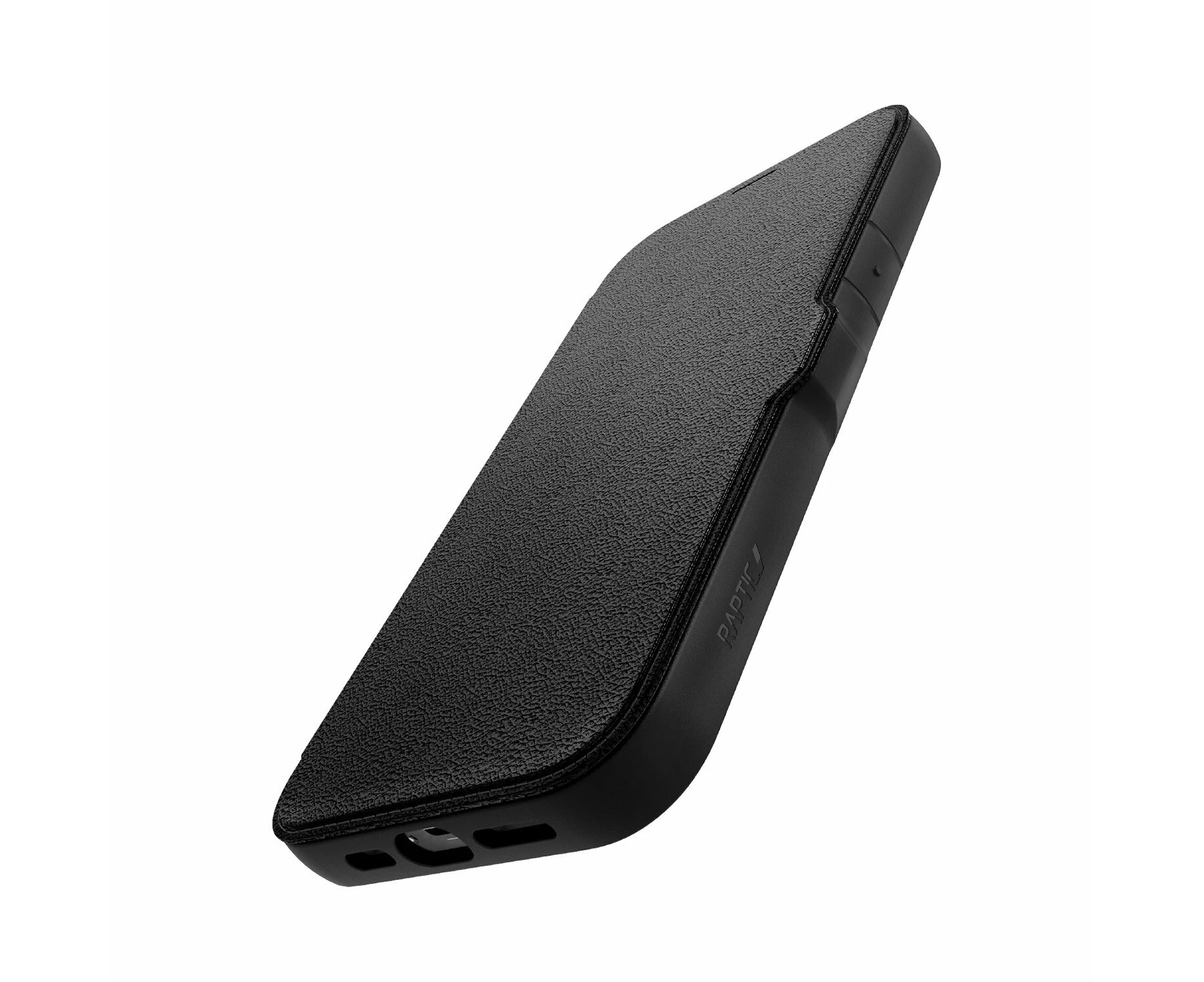 Raptic Urban Folio Wallet Flip Case w/ Card Holder For Apple iPhone 13 Pro Black