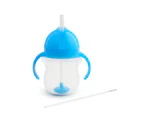 Munchkin 207ml Any Angle Baby/Toddler Weighted Straw Trainer Drink Cup 6m+ Asst.