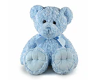 Korimco 35cm Max Bear Soft Animal Plush Stuffed Toy Kids/Children 3y+ Blue