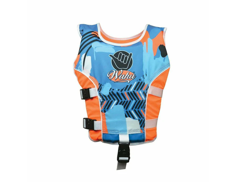 Wahu Swim/Life Vest/Jacket Child Small Blue/Orange15-25kg 2-3y Swimming/Water