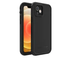 LifeProof Fre Series Case Waterproof Cover Protection for Apple iPhone 12 Black