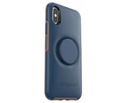 Otterbox Otter + Pop Holder Drop Proof Symmetry Case for iPhone X/Xs Go To Blu