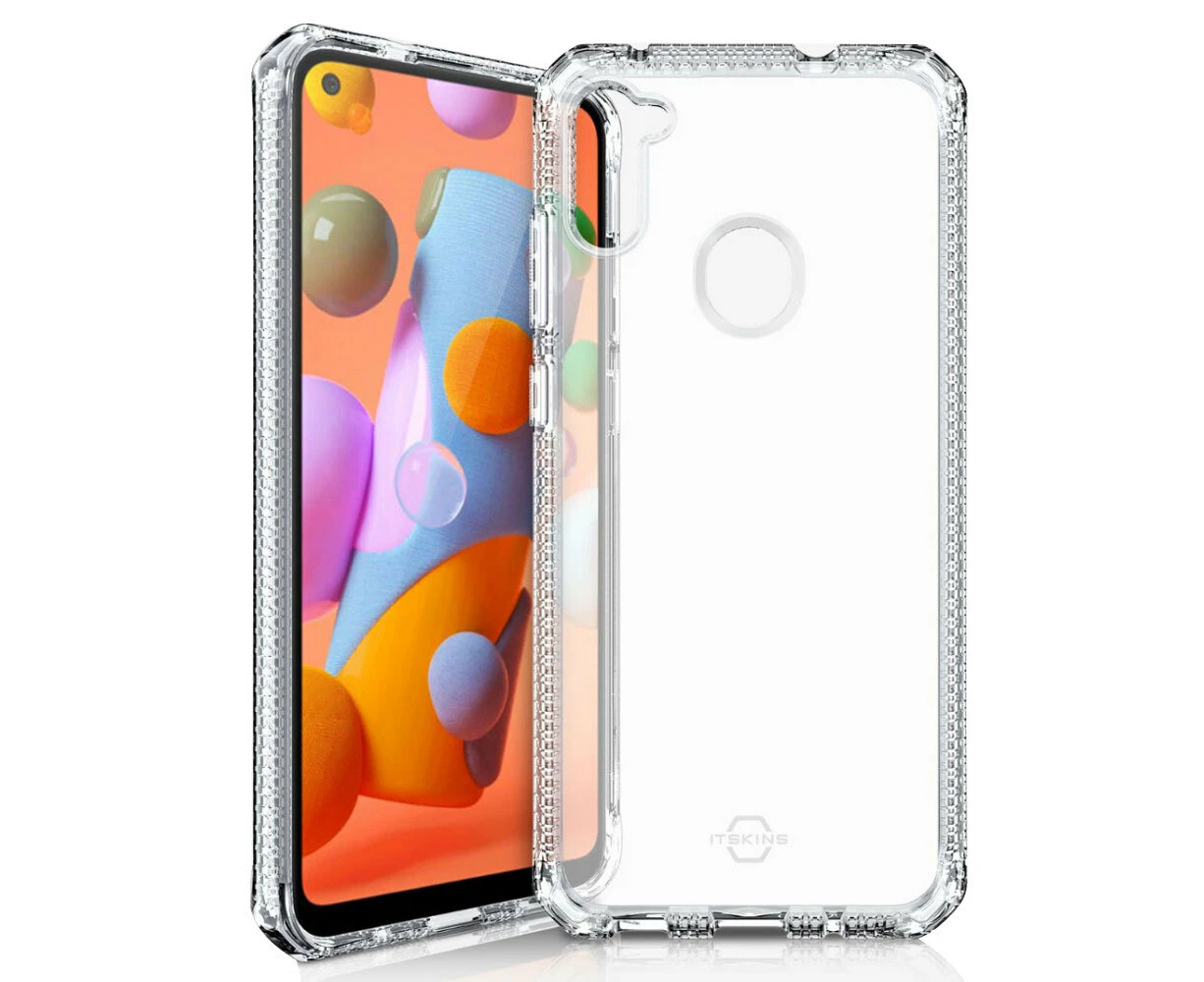 Itskins Spectrum Slim Phone Case Cover Protection for Samsung Galaxy A11 Clear