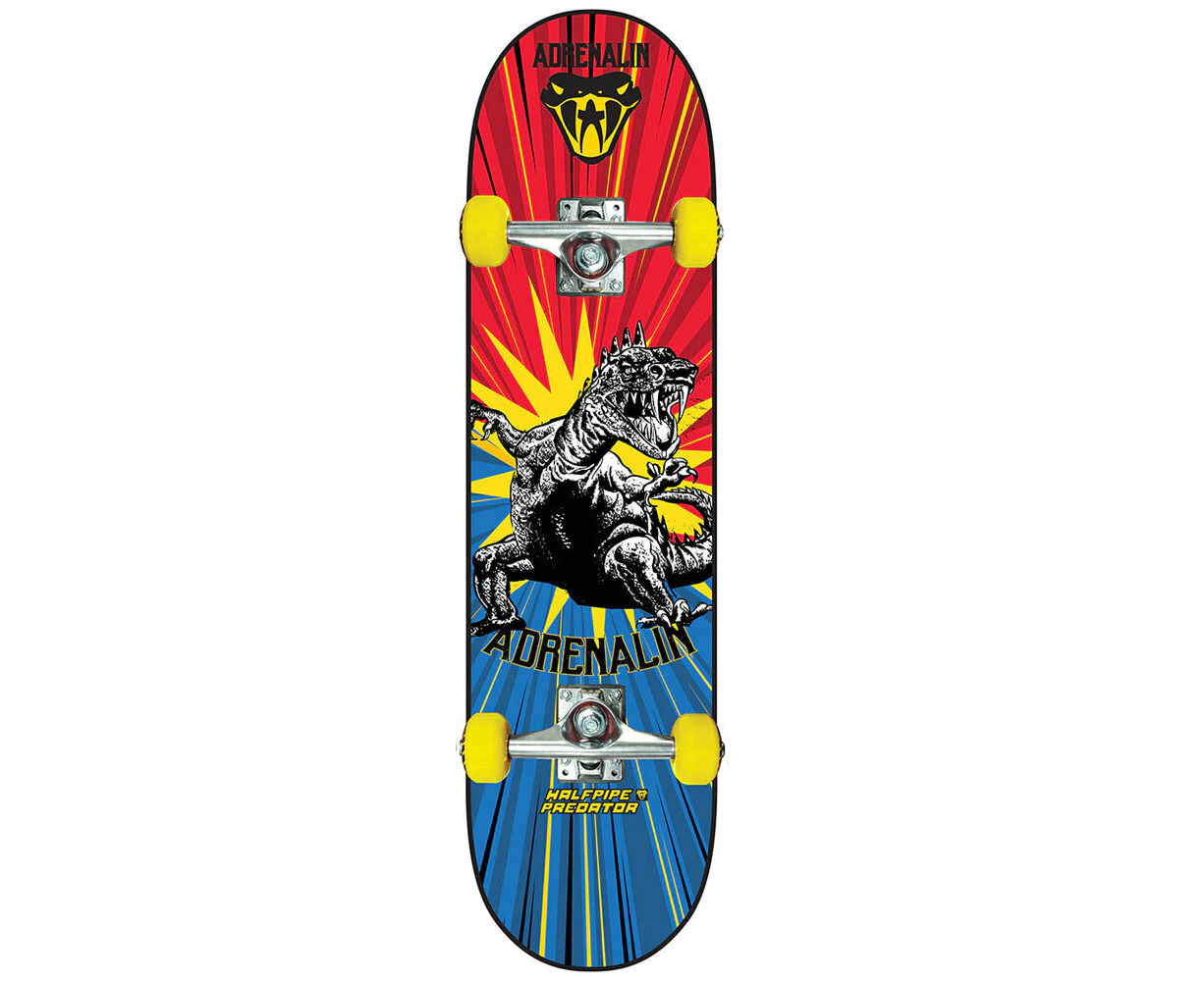 Adrenalin 79cm Halfpipe Skate Predator Sport Skateboard Teen/Adult/Children