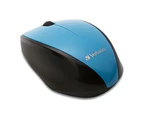 Verbatim Bluetooth/Wireless Optical Multi-Trac Blue Series Portable Mouse Blue
