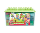 53pc Cocomelon Patch Academy 18m+ Toddler Learn Educational Building Block Toy