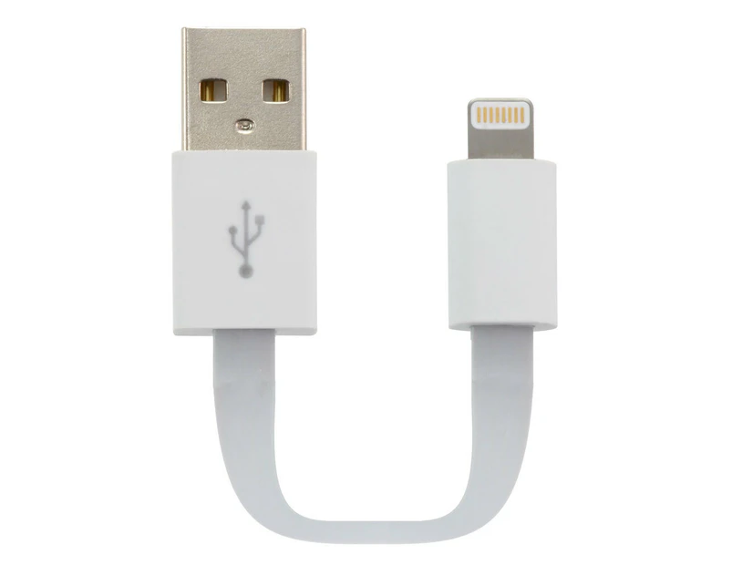 Moki 10cm Lightning MFI-Certified Charge/Sync Charging Cable for iPhone/Apple