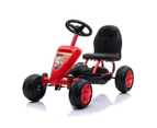 Go Kart Small Red Kids 18m+ Pedal Powered Ride On Toy/Buggy/Racing Car
