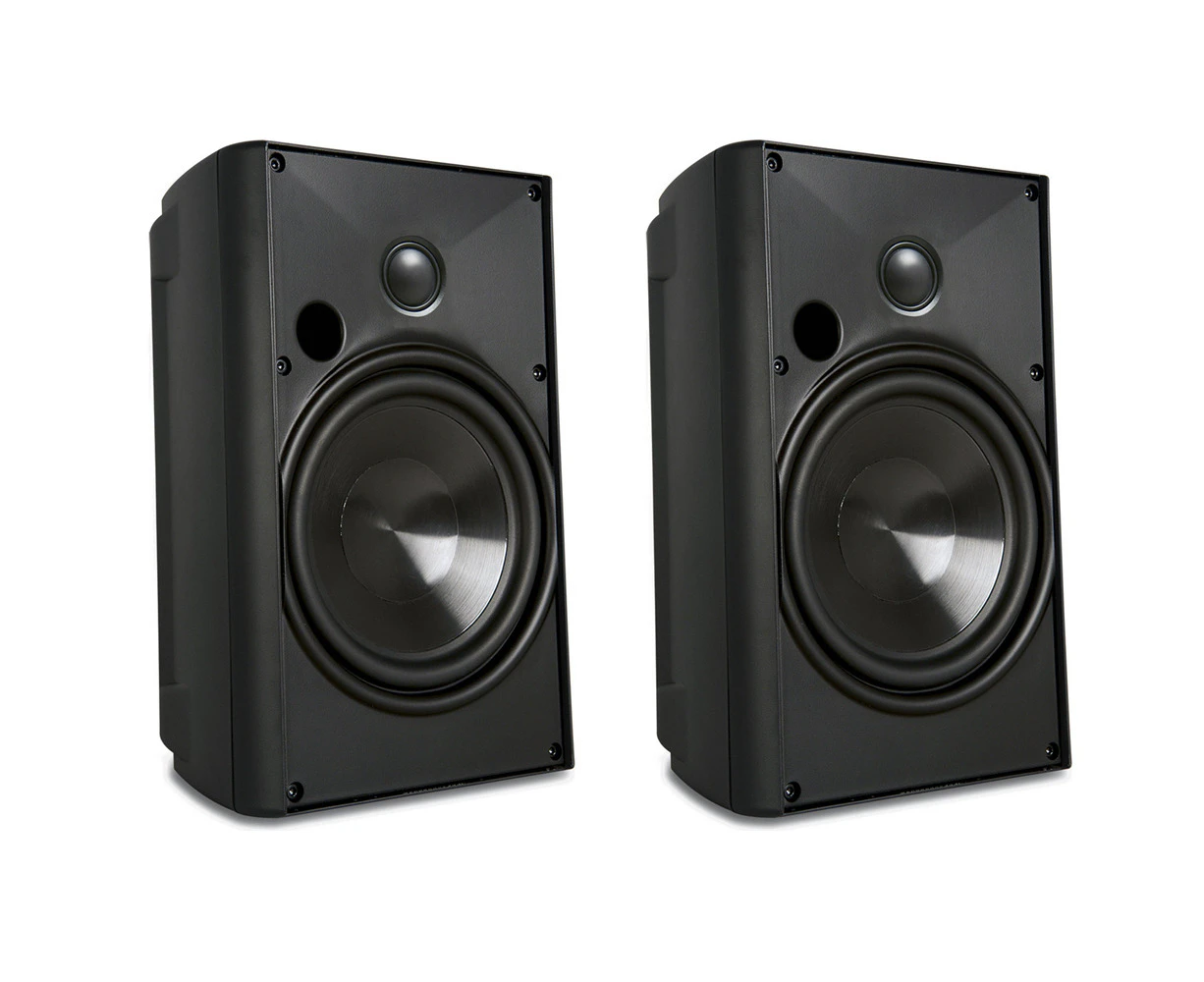 Proficient Audio Protege AW400 4" Indoor/Outdoor Speaker Pair Black Home/Music