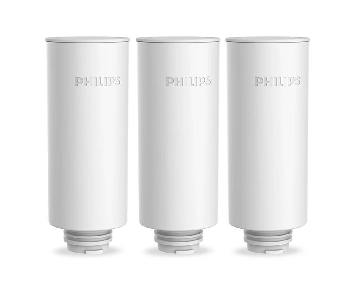 3x Philips Micro X-Clean Instant Filter Catridge f/Powered Pitcher Water/Hydrate