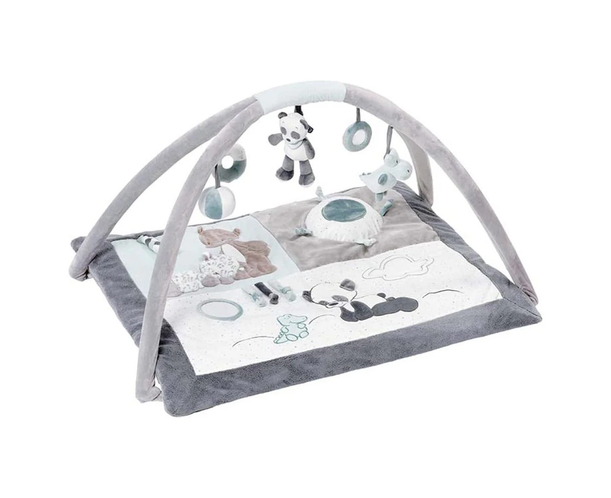 Nattou Loulou Lea & Hippolyte Playmat/Activity Gym w/ Arches Baby 0m+ 70x90cm