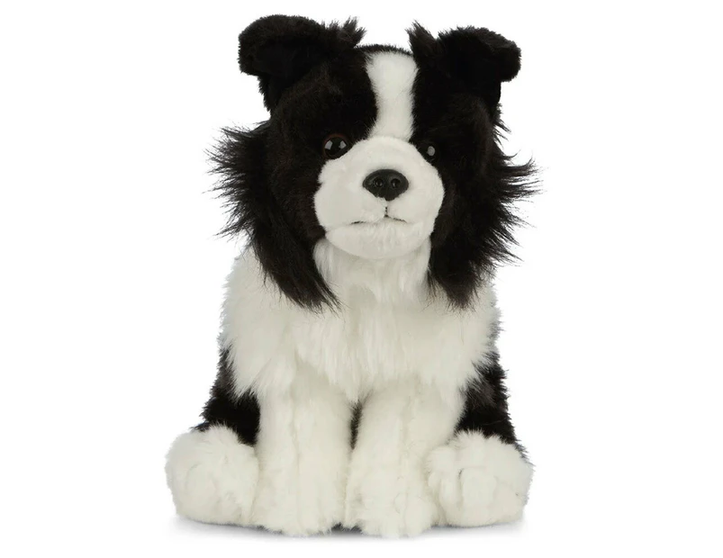 Living Nature Border Collie 20cm  Plush Soft Toy Animal Dog Baby/Infant 0m+