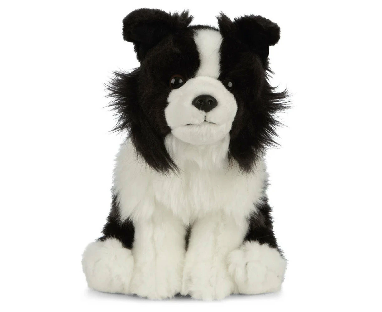 Living Nature Border Collie 20cm  Plush Soft Toy Animal Dog Baby/Infant 0m+