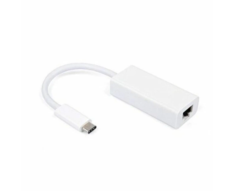 Astrotek Male Thunderbolt USB-C To Female RJ45 Gigabit Ethernet Network Adapter