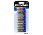 10pc Camelion Super Heavy Duty AA 1.5V Battery Carbon Zinc R6P Power Batteries
