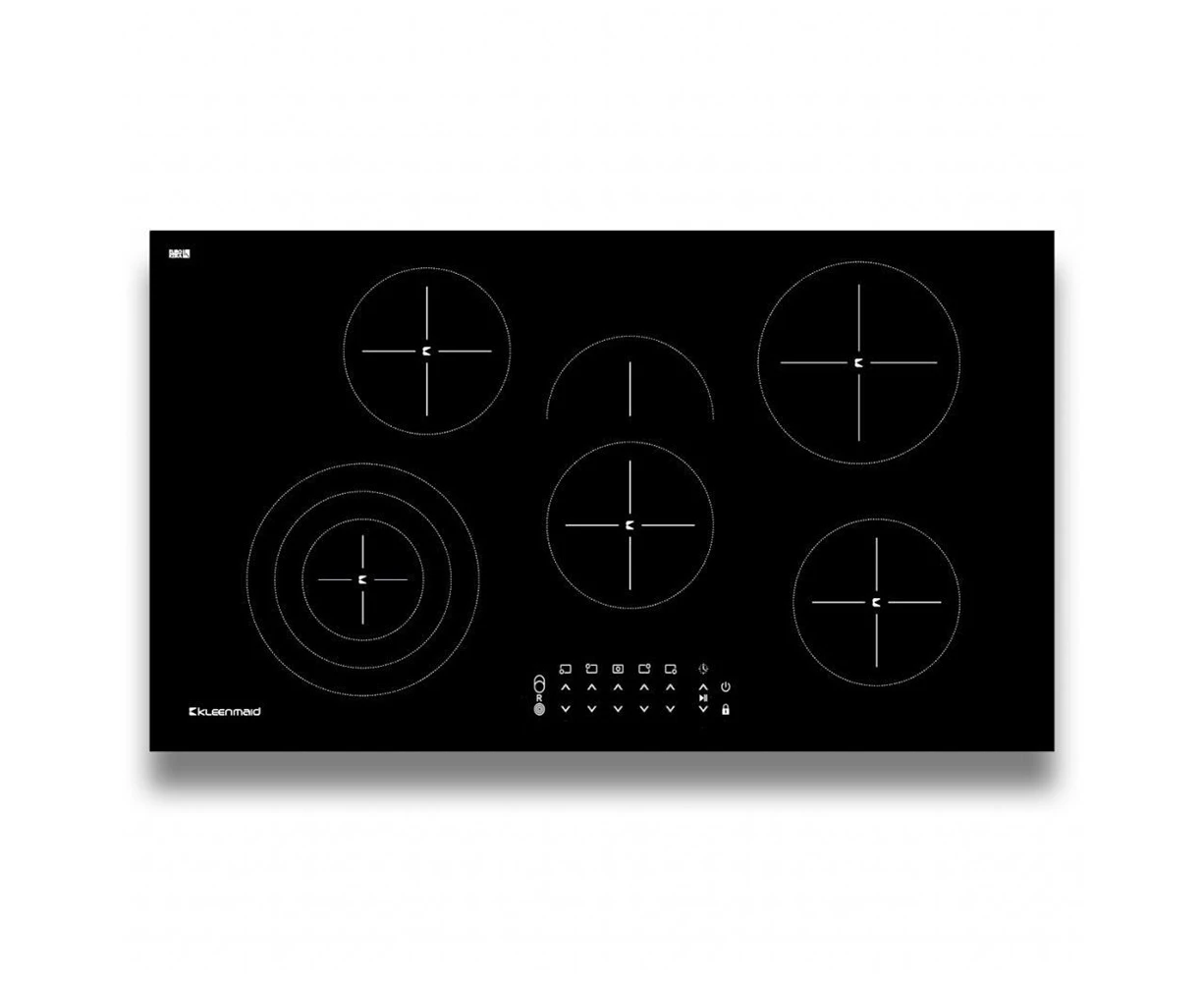 Kleenmaid Automatic Ceramic Glass Touch Control Cooktop/Stovetop 90cm 5 Burner