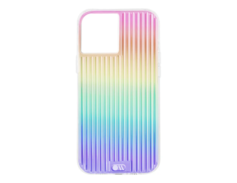 Case-Mate Tough Groove Case Protection for Apple iPhone 12 Mini 5.4" Iridescent