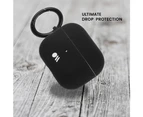 Case-Mate Slim Case/Cover for Apple AirPods Pro with Ring Clip Black