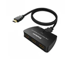 Simplecom Cm323 3 Way Hdmi Switch 3 In 1 Out Ultra Hd 4K