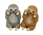 Fumfings Novelty Cute Beanie Sloth 8cm Animal Stretchy Toys Kids/Children 0m+