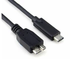 Astrotek Male USB-C 3.1 To Male USB-B 3.0 Micro B 5Gbps Data Transfer Cable 1m