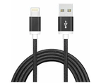 Astrotek 2m Male USB-A To 8 Pin Data Sync Charger Cable Cord For iPhone BLK