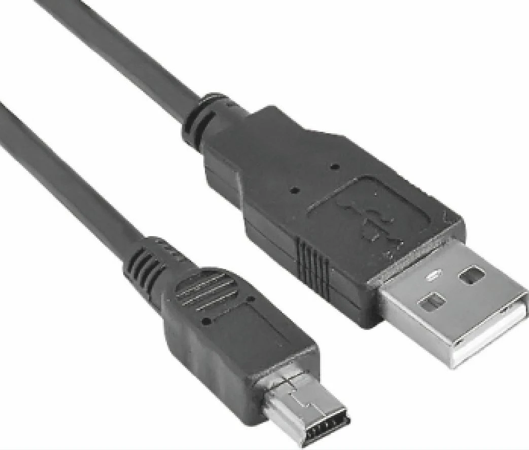 Astrotek 1m Male USB-A 2.0 To Male Mini USB-B Data Transfer Cable Cord Black