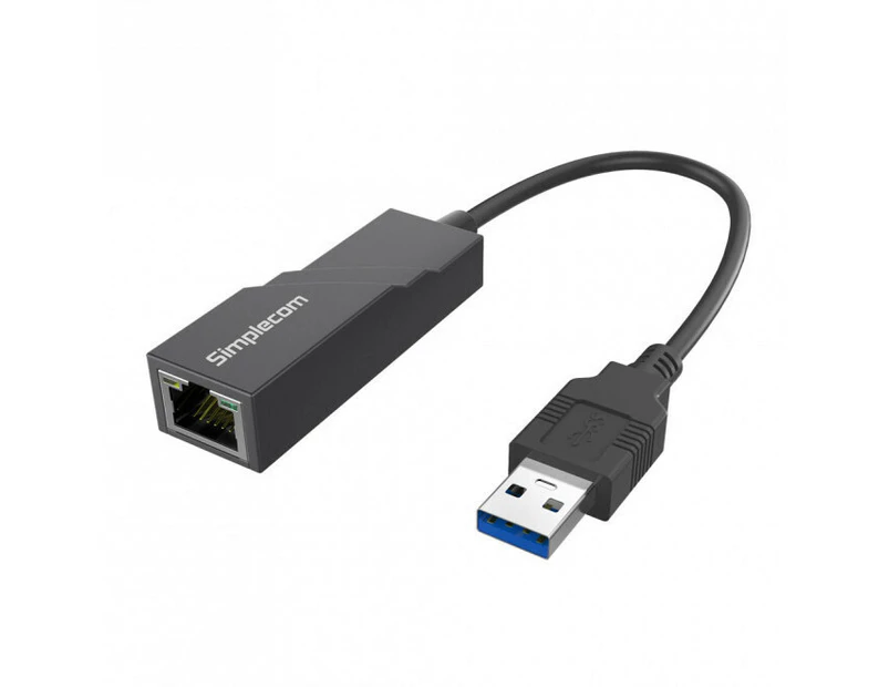 Simplecom NU301 USB 3.0 Male to Female Gigabit LAN Adapter/Converter For Desktop