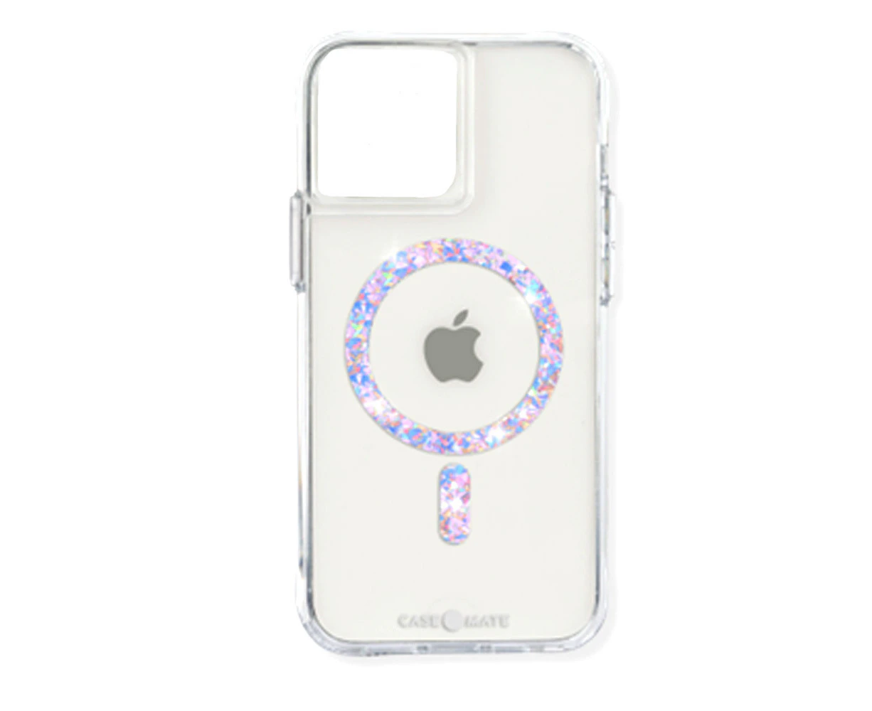 Case-Mate Twinkle Case MagSafe Phone Cover For Apple iPhone 14 Plus CLR/Diamond