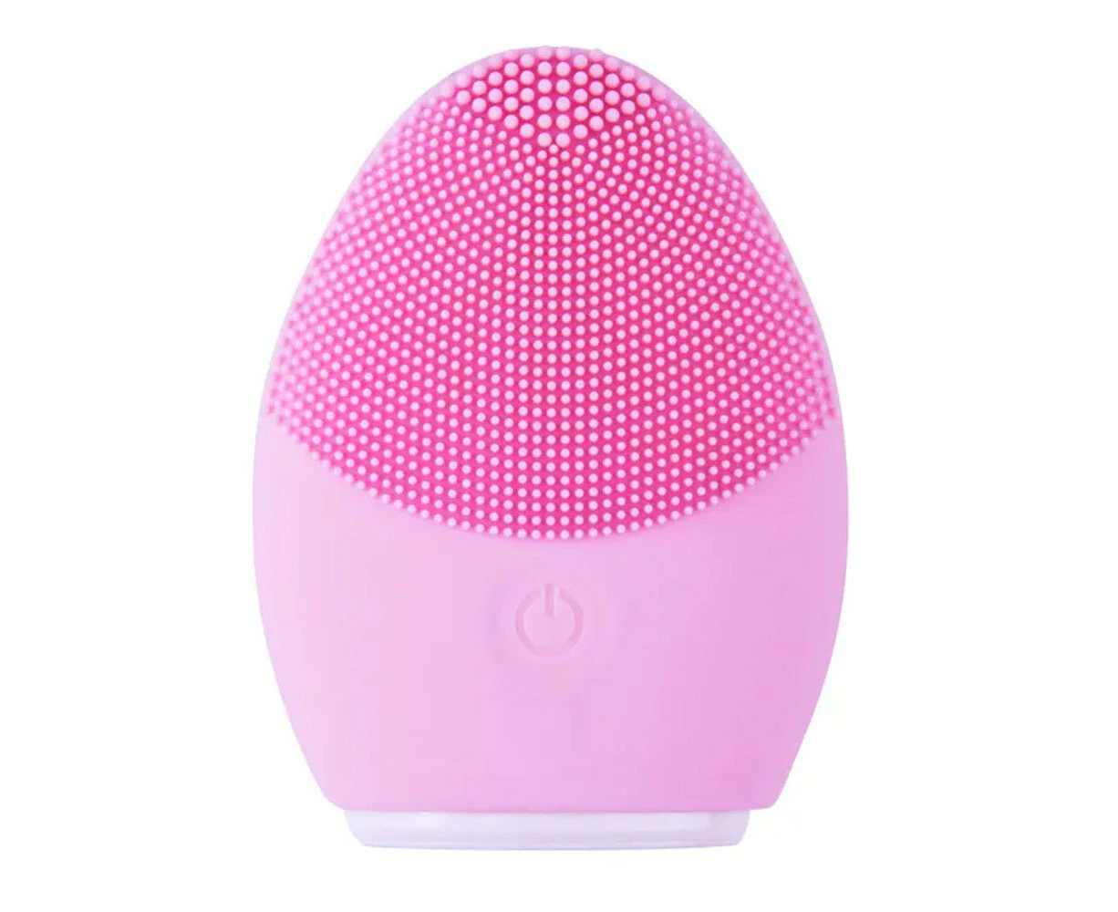 Clevinger Silicone Facial Cleanser/Cleansing Washing/Deep Cleaning Brush Pink