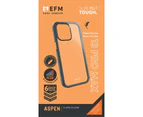 EFM Aspen D3O 5G Armour Case Protection Cover for iPhone 13 Pro Max Slate Clear