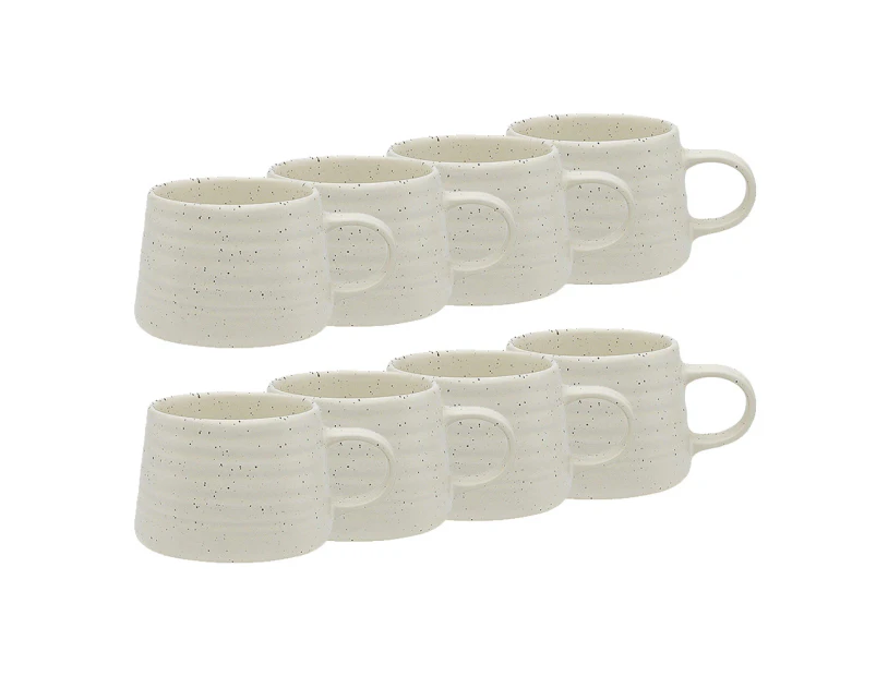 8x Ecology Ottawa Calico 85ml Espresso Coffee Cup Macchiato Stoneware Drink Mug