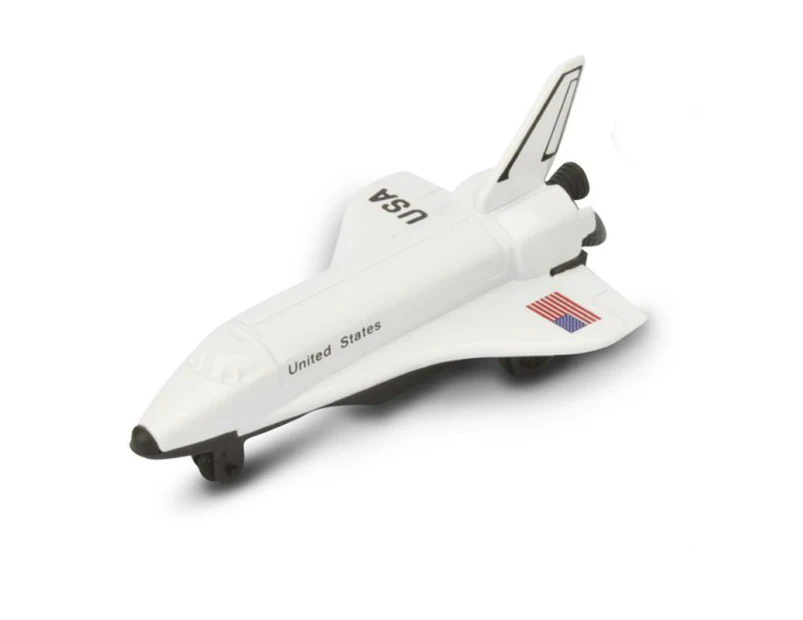 Transport Small Diecast Space Shuttle Pull Back Toys 9cm Metal 3y+ Kids/Children