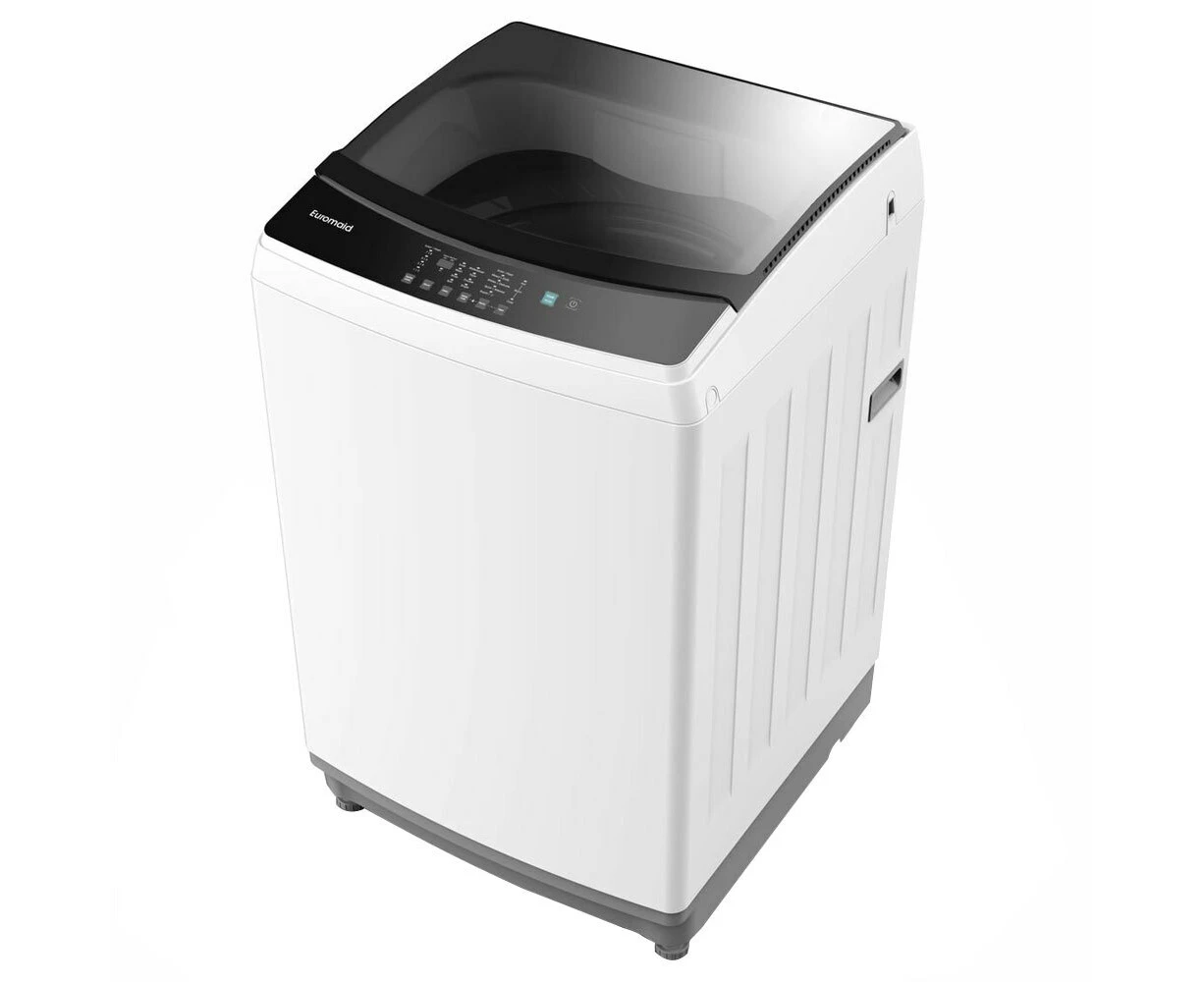 Euromaid 5.5kg 91cm Top Load Washing Machine Garment Clothes Laundry Washer WHT