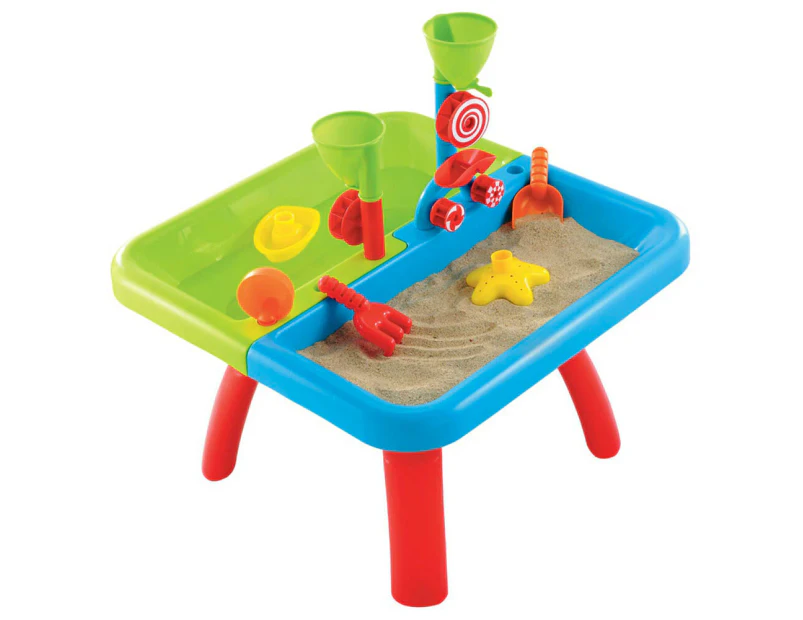 ELC 68cm Sand & Water Table w/ Lid Kids/Children Beach/Outdoor Game Toy 18m-3y