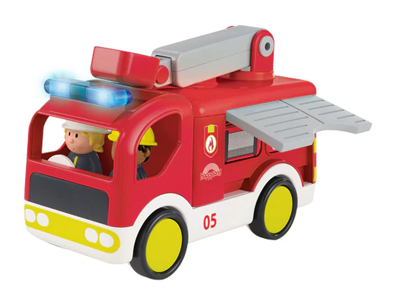 Early Learning Centre Happyland Light & Sounds Fire Engine Truck Playset