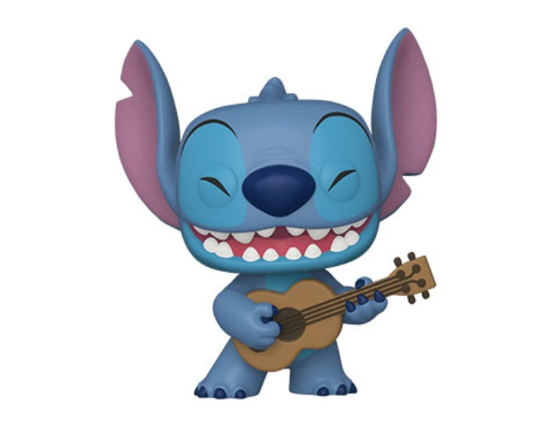 Pop! Funko 10cm Figurine Lilo & Stitch Stitch w/Ukelele #1044 Collectable 3+