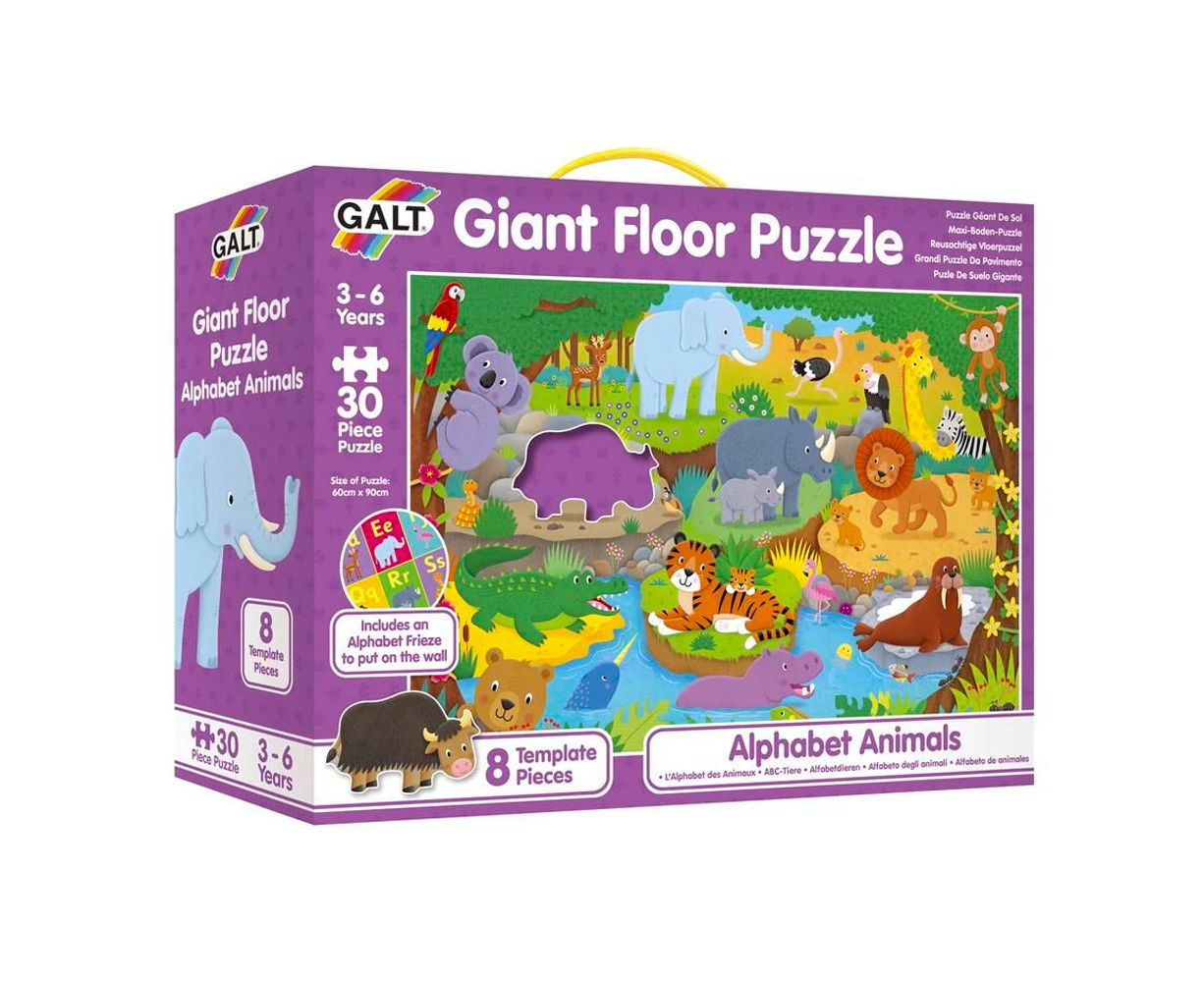 Melissa & Doug - Animal Alphabet Floor Puzzle - Mdmnd31001 | M