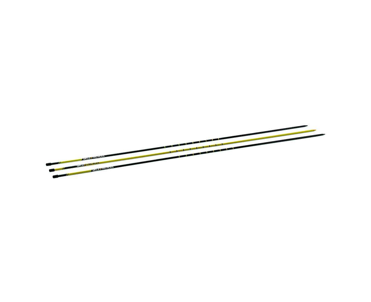 SKLZ Pro Fiberglass Golf Training Swing/Putting Aligment Practice Rods Yellow