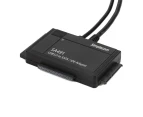 Simplecom SA491 3-in-1 USB 3.0 to 2.5/"3.5"/5.25" SATA Male Adapter For Desktop