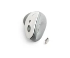 Kensington Pro Fit Ergo Vertical 6 Buttons Universal USB Wireless Mouse Grey